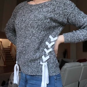 Abercrombie & Fitch grey sweater, size S
